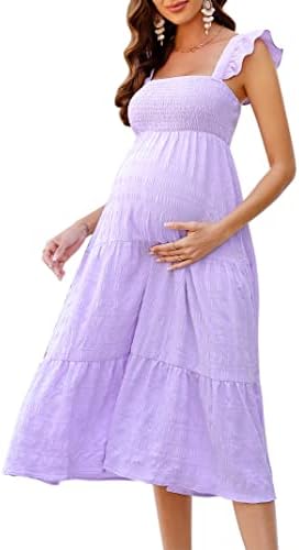 bohemian maternity dress amazon Gold Bohemian Dream Crochet Cotton Maternity Maxi Dress