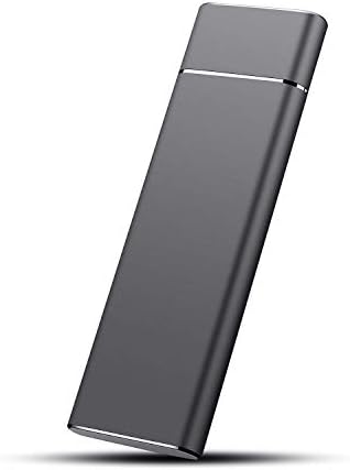 External Hard Drive, Portable Hard Drive Type-C USB 3.1 Hard Drive Compatible with PC, Laptop and Mac (2TB, Black)