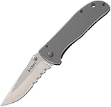 CRKT Drifter Folding Pocket Knife, Serrated Edge 6461S