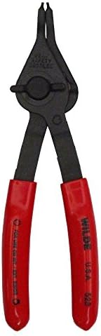 Wilde Tool 528 6 inch Convertible Internal External Retaining Ring Pliers with .047 Straight Tips