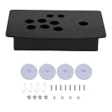 New Arrival DIY Arcade Panel Acrylic Inclined+Joystick Case Replacement for Arcade Game,Black