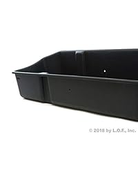 Red Hound   Caja de almacenamiento para debajo del asiento compatible con Ford F 150 SuperCrew 2015 2019 y SuperDuty F 250 F 350 Crew Cab 2017 2019 Cab sin sistema de almacenamiento para el suelo del asiento trasero OEM