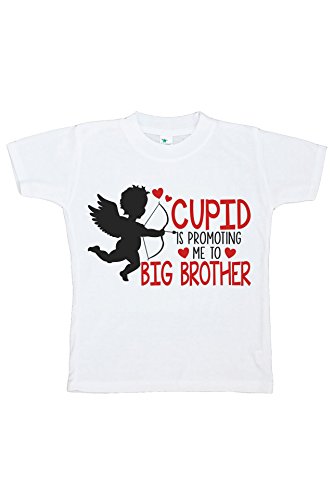 Custom Party Shop Boy's Big Brother To Be Valentine's 2T T-shirt