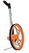 Keson RR318N Contractor Grade Measuring Wheel, Ft. & In., Ft. & In., 12-1/2-Inch Diameter, Orange, Large - Circumference: 3 ft