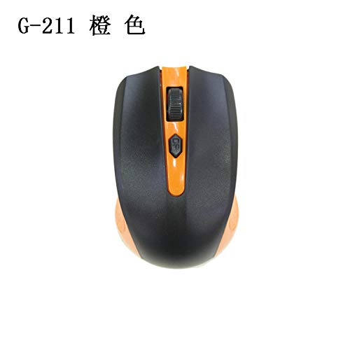 Wireless Mouse Computer Accessories 2 4Ghz Wireless Mouse Laptop Computer Computer Orange