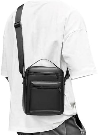 amazon mens crossbody travel bag Peicees Small for Men Women Mini Sling Bag Running Phone Daypack Cross Body Shoulder Bags with Keyholder, Black : Sports & Outdoors 600D Oxford Cloth Gustave Travel Crossbody Sling Bag