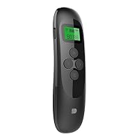 Gloryelenxs Doosl Presentation Remote Rechargeable Wireless Presenter with LCD Display 2.4GHz USB Powerpoint PPT Clicker