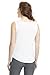 Rekucci Women's Soft Jersey Knit Sleeveless Tank Top (S-XXL) (Medium,White)