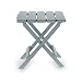 Camco 51682 Gray Regular Adirondack Portable Outdoor Folding Side Table, Perfect For The Beach, Camping, Picnics, Cookouts and More, Weatherproof and Rust Resistant primary