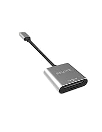 Selore   Lector de tarjetas SD USB 3.1 tipo C OTG para MacBook, Samsung S9 S8 Plus Note 8,  Pixel XL 2XL, LG V20 V30 G5 G6, Nexus 5X 6P, Moto Z
