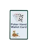 Poker Hand Wallet Card - Learn to Play Cards! Learn