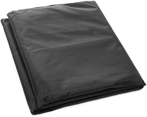 TENGGO BBQ Grill Dust Protection Cover Camping Barbecue Round Cover Waterproof UV Protector Covers-L