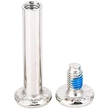 VGEBY 10 Pcs Inline Skate Screws, Skating Wheel Screws Replacement Bearings (31mm)