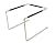 Update International (PTS-PS) 4" Plastic Sleeves for Pizza Tray Stand