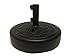 Sundaze Umbrella Base Umbrella Stand w/ 2 Set Screws Black 40lbs w/Sand.