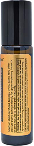 Cold Cough Congestion Relief Essential Oil Roll On 10ml, Pre-Diluted Ready to Use, Pure, Therapeutic Grade Roller to Naturally Relieve Sinus Issues, Allergy, Respiratory Problems, Headache