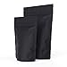 Mr.Bags 50 Smell Proof Bags - 4x6 Inches Matte Black Resealable Zip Lock Mylar Bags - Air Tight Storage - BPA Free FDA Approved