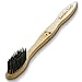Bamboo Charcoal Toothbrush - Natural Biodegradable And Organic With 100% Eco Friendly BPA Free Bristles Smooth Wood Handle And Zero Waste Packaging - Pack Of 4 Wooden Toothbrushes By BambooEarth