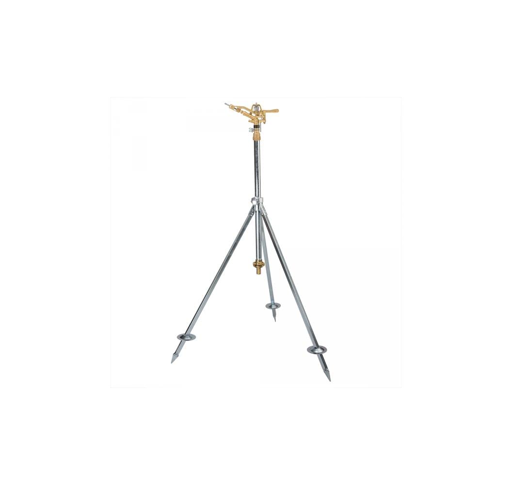 Preis-Zone Bradas 0147 Brass Sprinkler Lawn Sprinkler Set Tripod AG 1 Inch 50 m