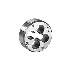 uxcell M12 X 1.75 Metric Round Die, Machine Thread