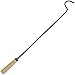 Sunnydaze Fire Pit Poker with Wood Handle, 24 Inch Long