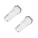 CCIYU 20x Car T5 5050 1SMD Wedge Xenon White LED Light Bulbs 74 17 18 37 70 73 2721 For side markers, running lights, corner bumper lights, license plate lights, instrument cluster