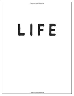 Life Black And White Decorative Book Perfect For Coffee Tables