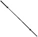 HulkFit Solid 2-Inch Olympic Bar Barbell Weight Lifting Bar, 700-Pound Capacity (Black, 7-Foot)