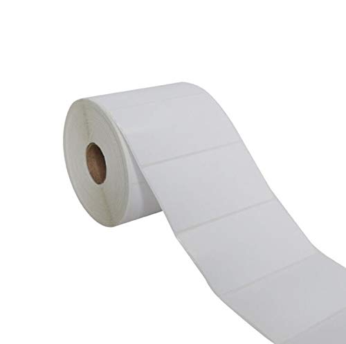 Label Label - White Paper Sticker Label Rolls Barcode Self Adhesive 90 50 Mm 1000 Pcs Roll - Brother Maker Printer Paper Mount Dispenser Roll Post Circle Label Hook Roller Thermal Machine - Thumbnail 5