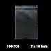 100 Clear Lip and Tape Self Sealing Cello Bags 7