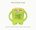 2 Pack of Baby Food Pouch and Juice Box Holder, Convenient Self-Feeding Utensil with No Squeezing and No Mess