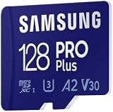 Samsung PRO Plus 128GB microSDXC UHS-I U3 with SD Adapter Blue view 3