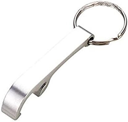 CHOP MALL Aluminium Alloy Keychain Key Tag Chain Ring Bottle Opener Useful Keyring