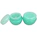 Beauticom 12 Pieces 10G/10ML Green Frosted Container Jars with Inner Liner for Pills, Medication, Ointments and Other Beauty and Health Aids - BPA Free