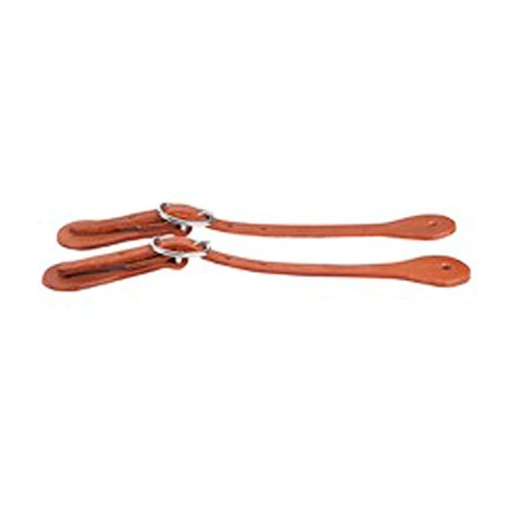 Aime-Imports-Western-Youth-Latigo-Straight-Spur-Straps-Brown