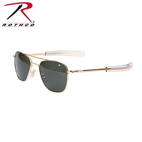 American Optical Original Pilots Sunglasses Size 52 Mm Color Gold Green Lens Buy Online In Andorra At Andorra Desertcart Com Productid