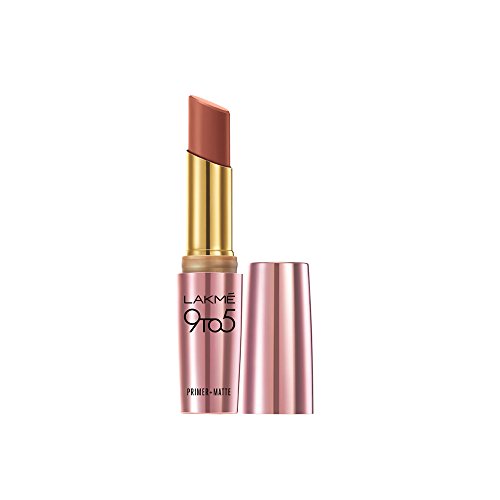 Lakme 9 to 5 Matte Lip Color MR2, Red Chaos, 3.6 ML