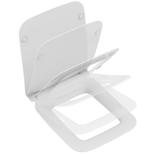 Ideal Standard Strada II Toilet seat, Slim, Square Shape – White (Alpine)