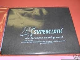 2 SuperCloth 14" x 18" The Original European Cleaning Secret Eco Cloth Made Italy Same Day