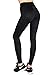 Aenlley Women's Activewear Yoga Pants High Rise Workout Gym Spanx Tights leggings Color Black Size M