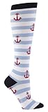 Sock It To Me Anchors Knee High Sock