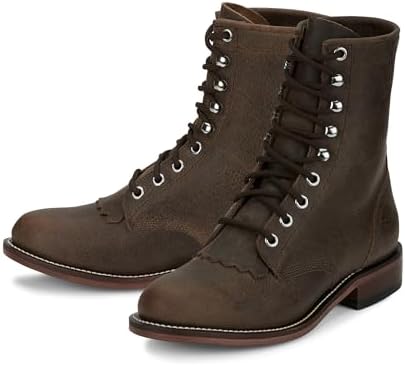 Amazon.com | Justin Boot Company Men's Brown Water Buffalo 7in