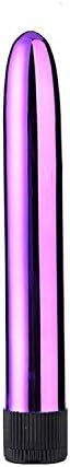 VJEOI Víbrátórs 7 Inch Mini Metal Víbrátór Massage Stick Couple AV Víbrátórs Adults Sexxxs-Toys for Woman Silver,Purple Tshirt