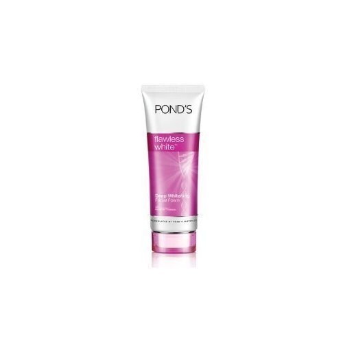 Pond's Flawless White Deep Whitening Facial Foam Wash Cleanser 100g
