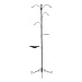 Gray Bunny GB-6888 Premium Yard Tree Metal Stand- Bird Feeding Station Kit/Hanging Garden System, 79