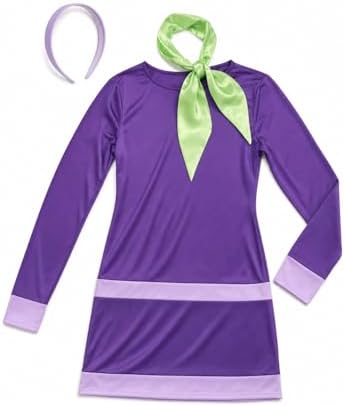 long sleeve purple dress daphne Amazon.com: Laqeyko Women Long Sleeves Halloween Costume Daphne Purple Dress  with Scarf LA213-1-S : Clothing, Shoes & Jewelry