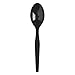 Dixie® Ultra SmartStock by GP PRO Series-O Plastic Utensil Refills, Spoons, Black, 40 Spoons Per Refill, Case of 24 Refills