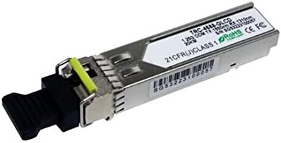 SFP Transceiver, Single Mode, 20KM 1000BASE-BX10-D WDM Bi-Directional, LC Connector, TX-1490/RX-1310, Cisco Compatible