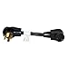 ALEKO RV50-30-12 12” Adaptors 50amp Male to 30amp Female