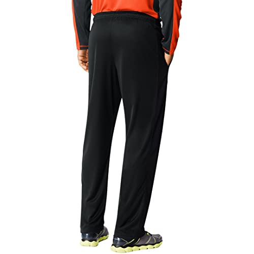 Hanes Men's Sport XTemp Performance Training Pant with Pockets, Black